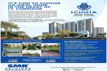 Join the happy iconian families at SMR Vinay Iconia, Hyderabad
